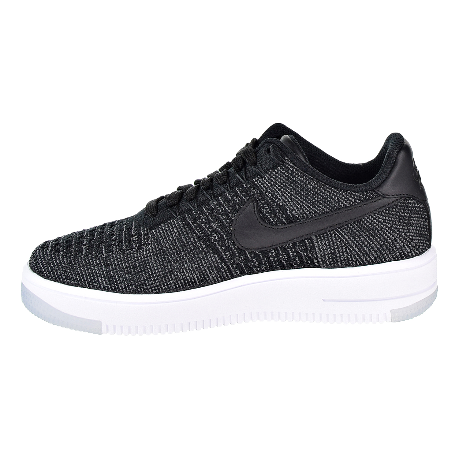 Nike Air af1 flyknit Force 1 Flyknit Low Women's Shoes Black/White 820256-001