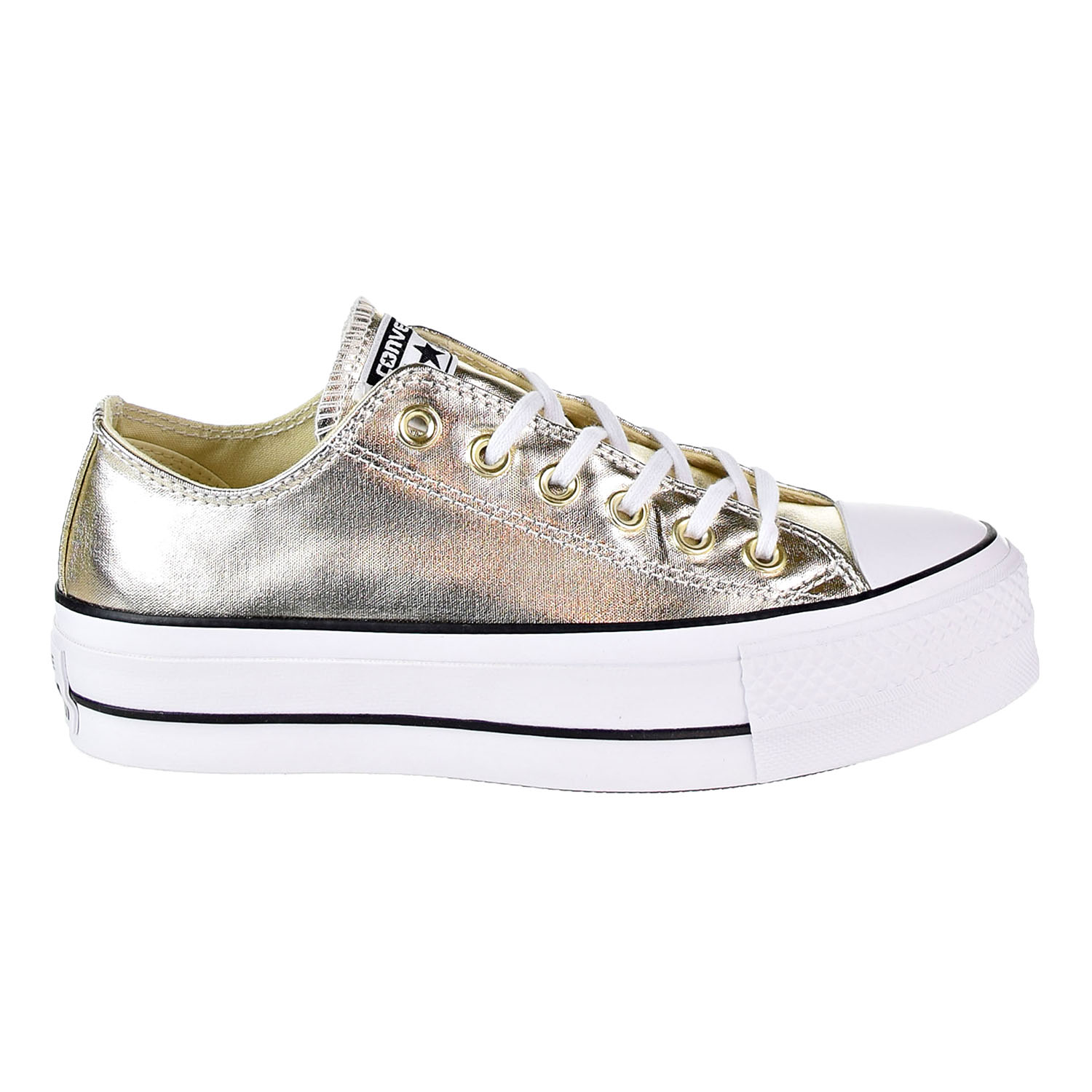 Louis Vuitton Gold Logo Black Monogram Chuck Taylor All Star