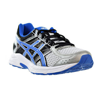 ASICS Asics Gel-Contend 4 Men's Shoes Silver/Classic Blue/Black t715n-9342 (8.5 D(M) US)