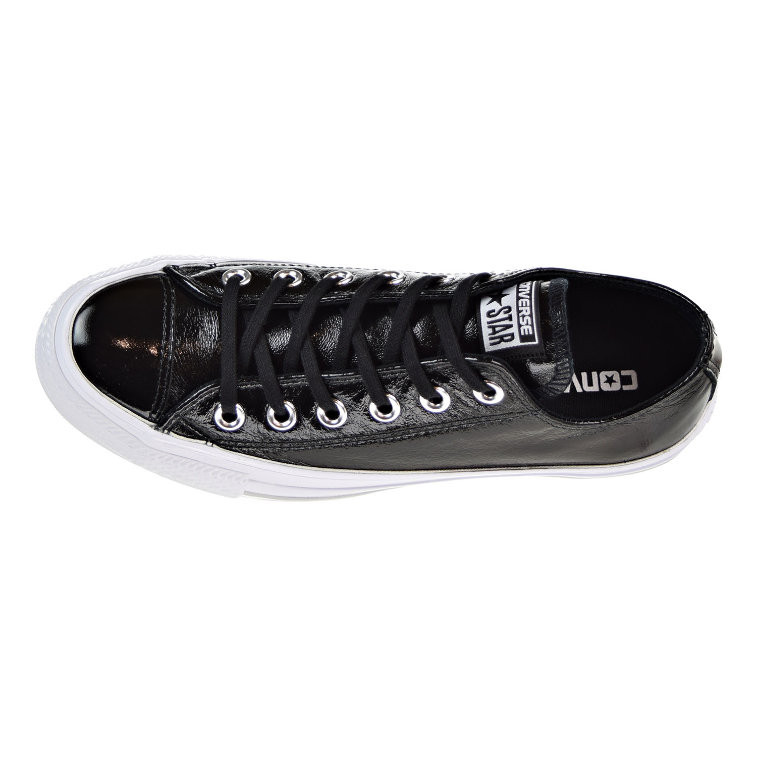 Converse  Chuck Taylor All Star Ox Women's Shoes  Black/White 558002c (6 B(M) US)