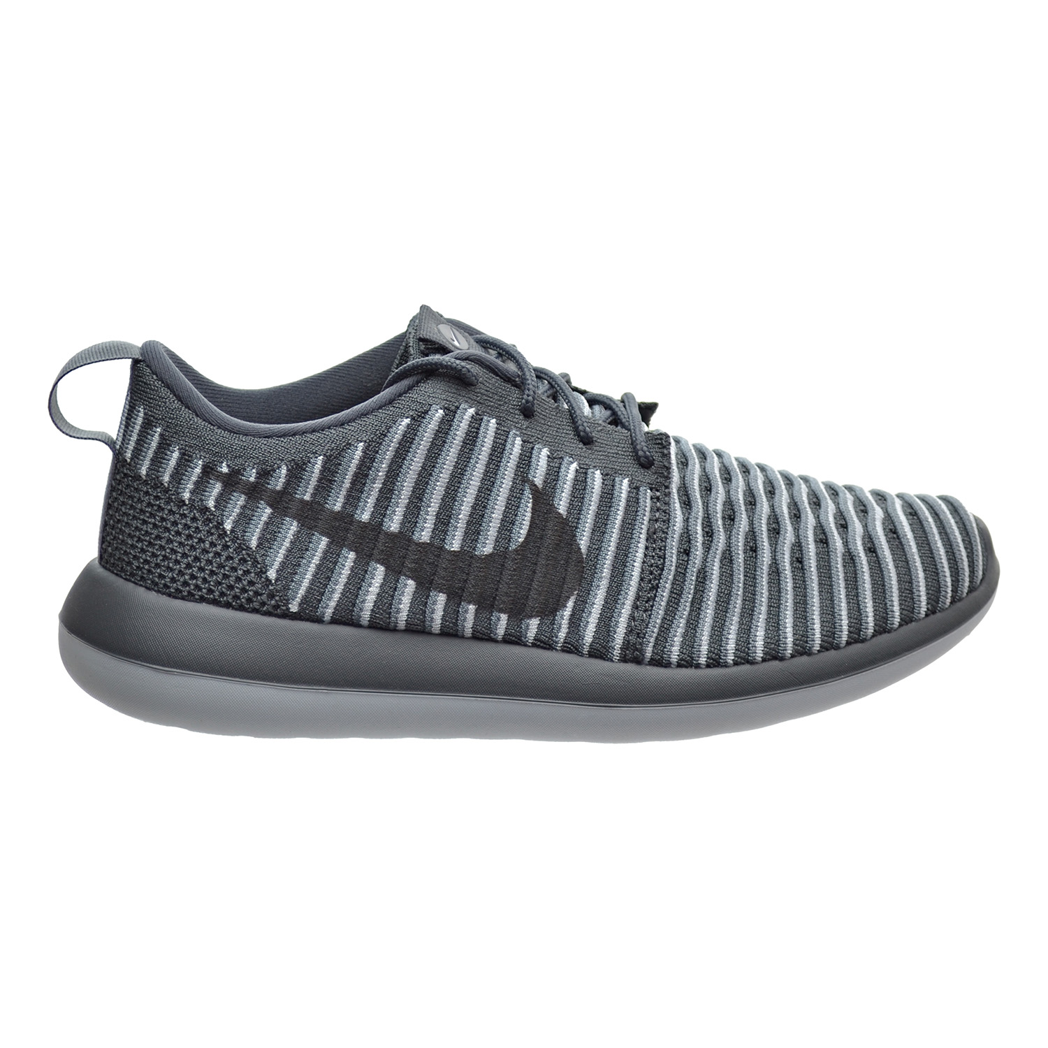 Nike Roshe Two Flyknit Womens Shoes Dark Grey-Pure Platinum 844929