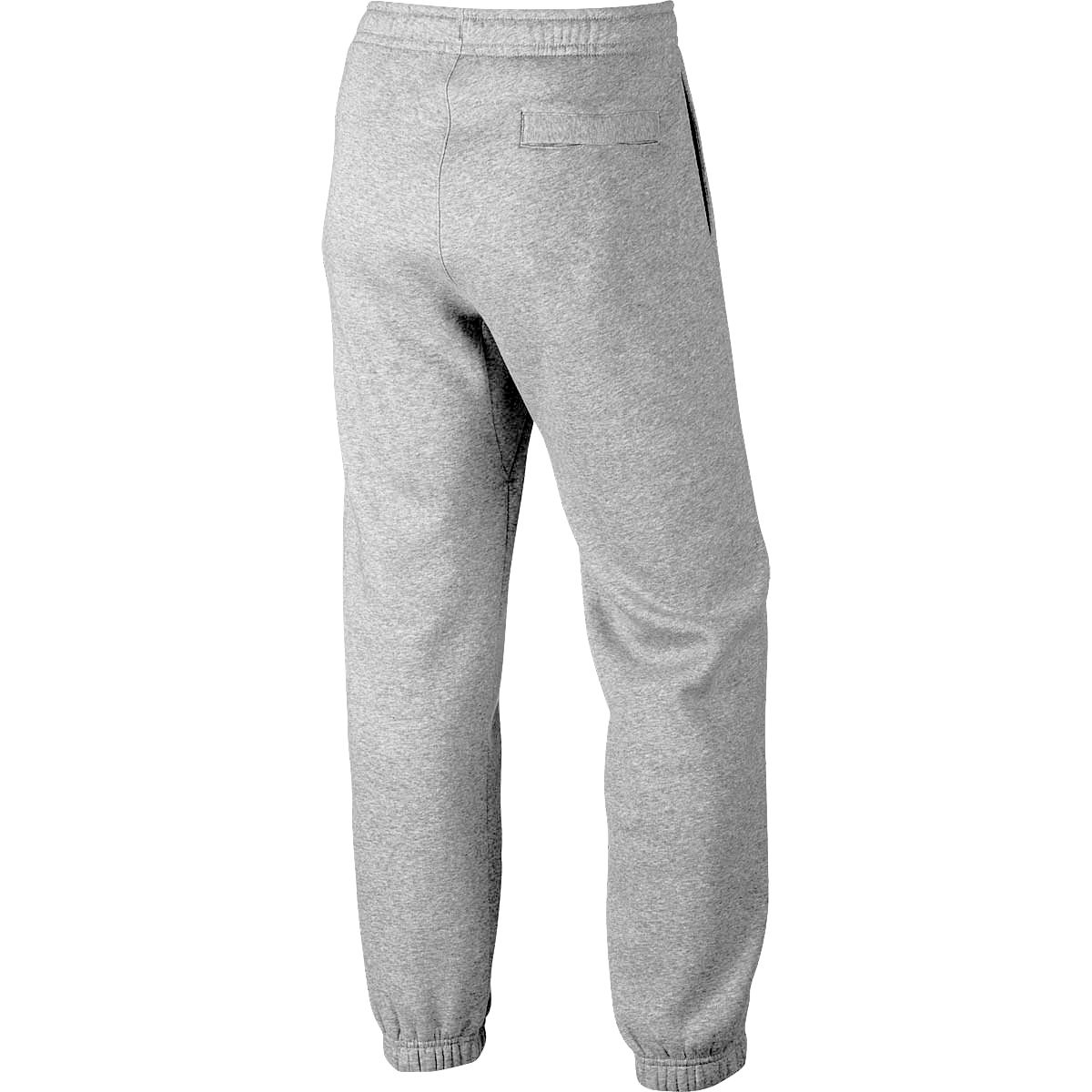 Requisitos Directamente nivel Nike Men's NSW Cuffed Fleece Club Pants Light Grey/White 804406-063 (Size  2X)
