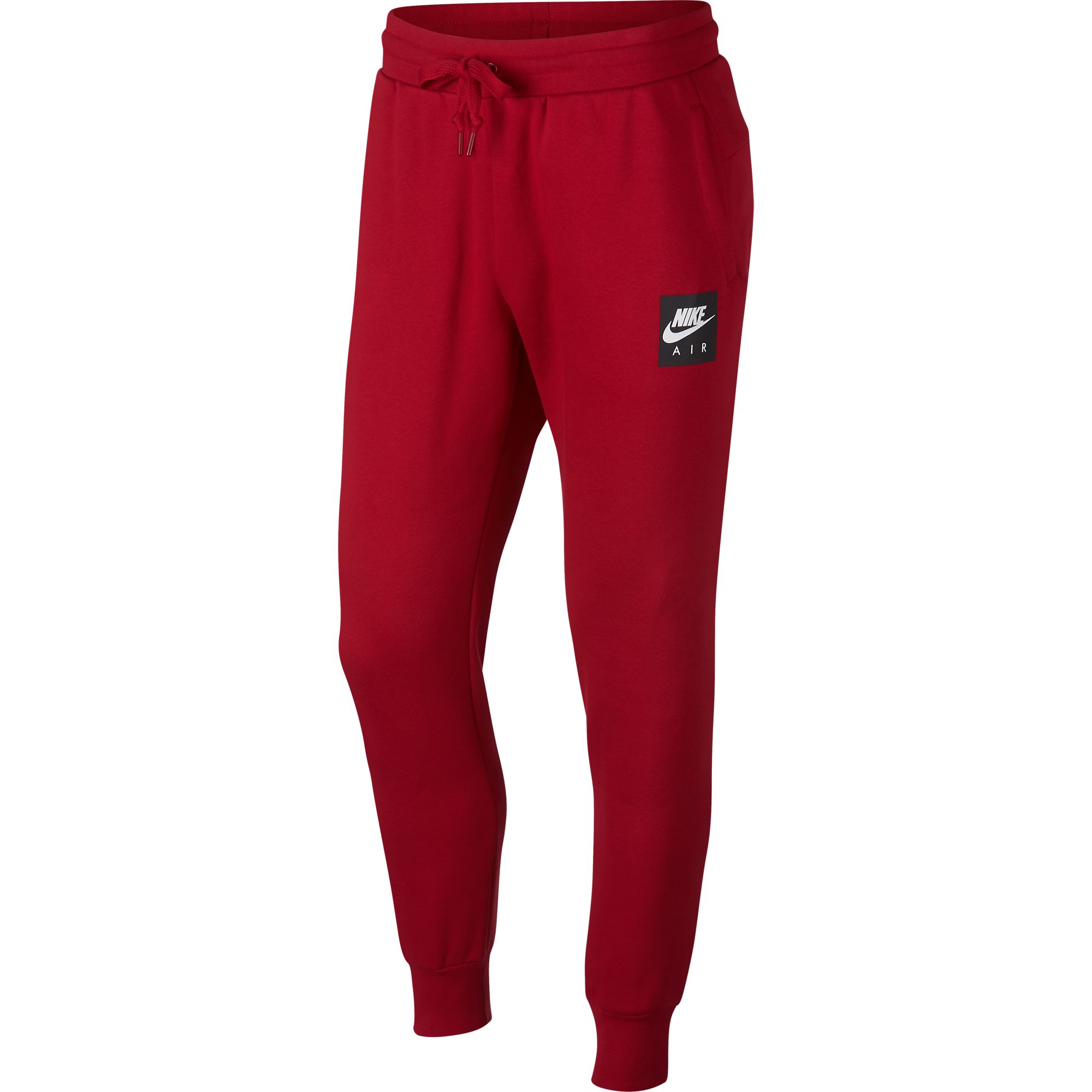 Nike Sportswear Air Fleece Men's Sweat Pants Red/Black/White 928637-687 ...