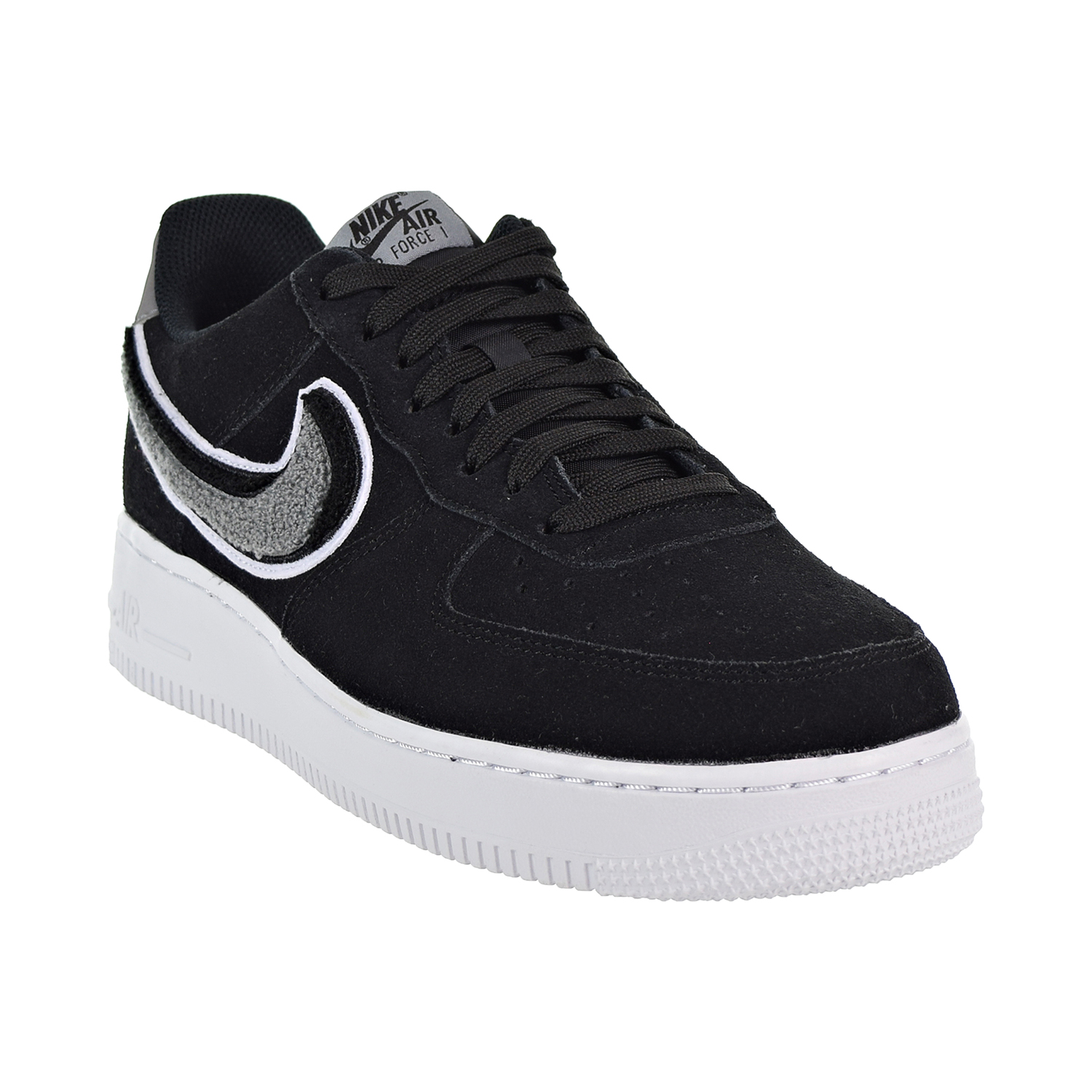 Nike Air Force 1 Low 07 LV8 Men's Shoes Black/Cool Grey/White