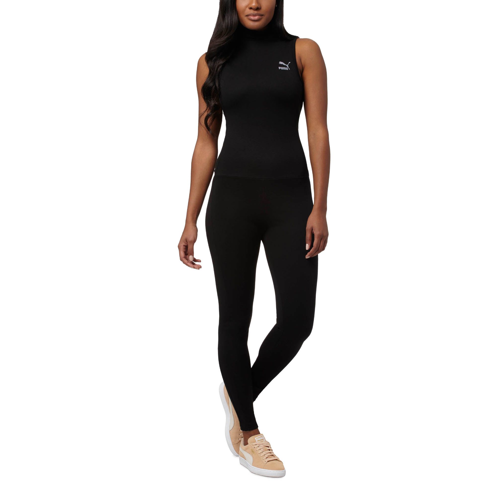 Puma T7 Women's Jumpsuit Black 574500-51 (Size