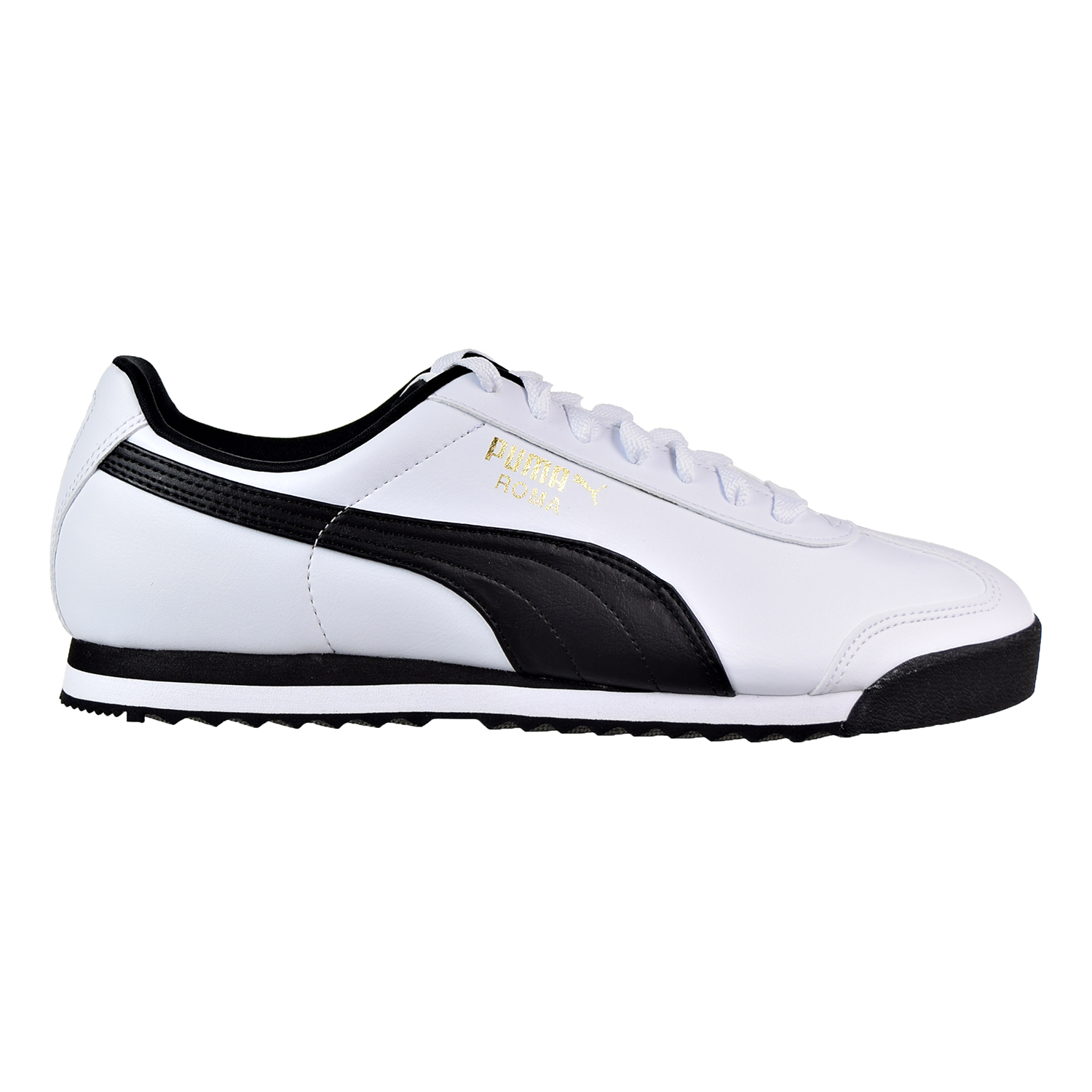Photo 1 of Puma Roma Basic Men's Shoes Puma White/Puma Black