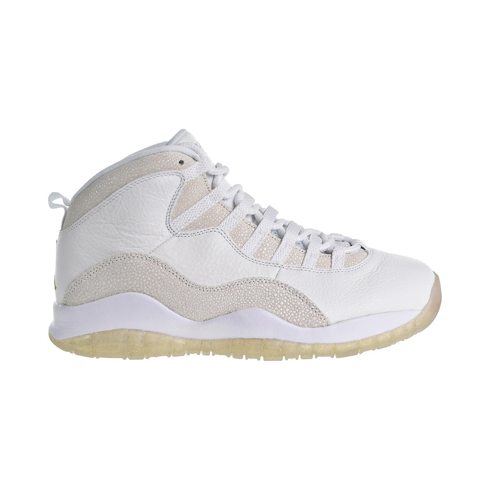 Nike Air Jordan 10 Retro OVO Drake Men's Shoes Summit White/Metallic Gold 819955-100