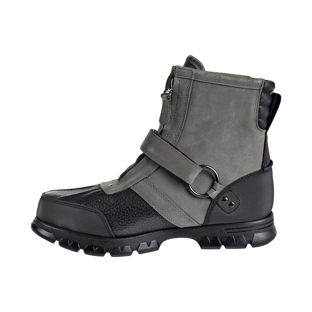 Ralph Lauren Polo Ralph Lauren Conquest Hi III Boot Men's Workboots Grey Nubuck 812741874-001