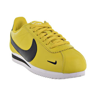 Nike Classic Cortez Premium Men's Shoes Bright Citron/Black/White ...