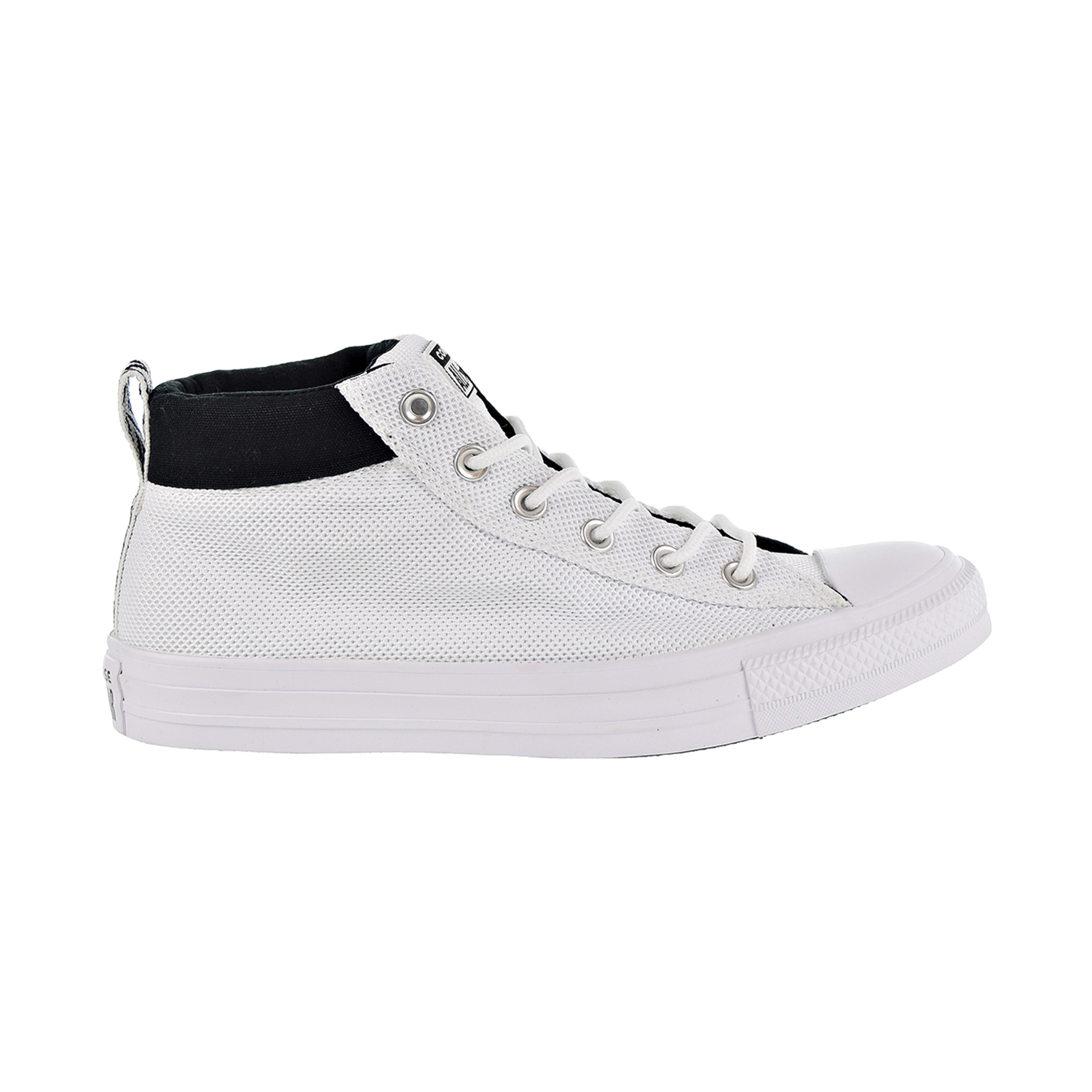 gebonden Implicaties Hong Kong Converse Chuck Taylor All Star Street Mid Unisex Shoes White/Black/White  160485f