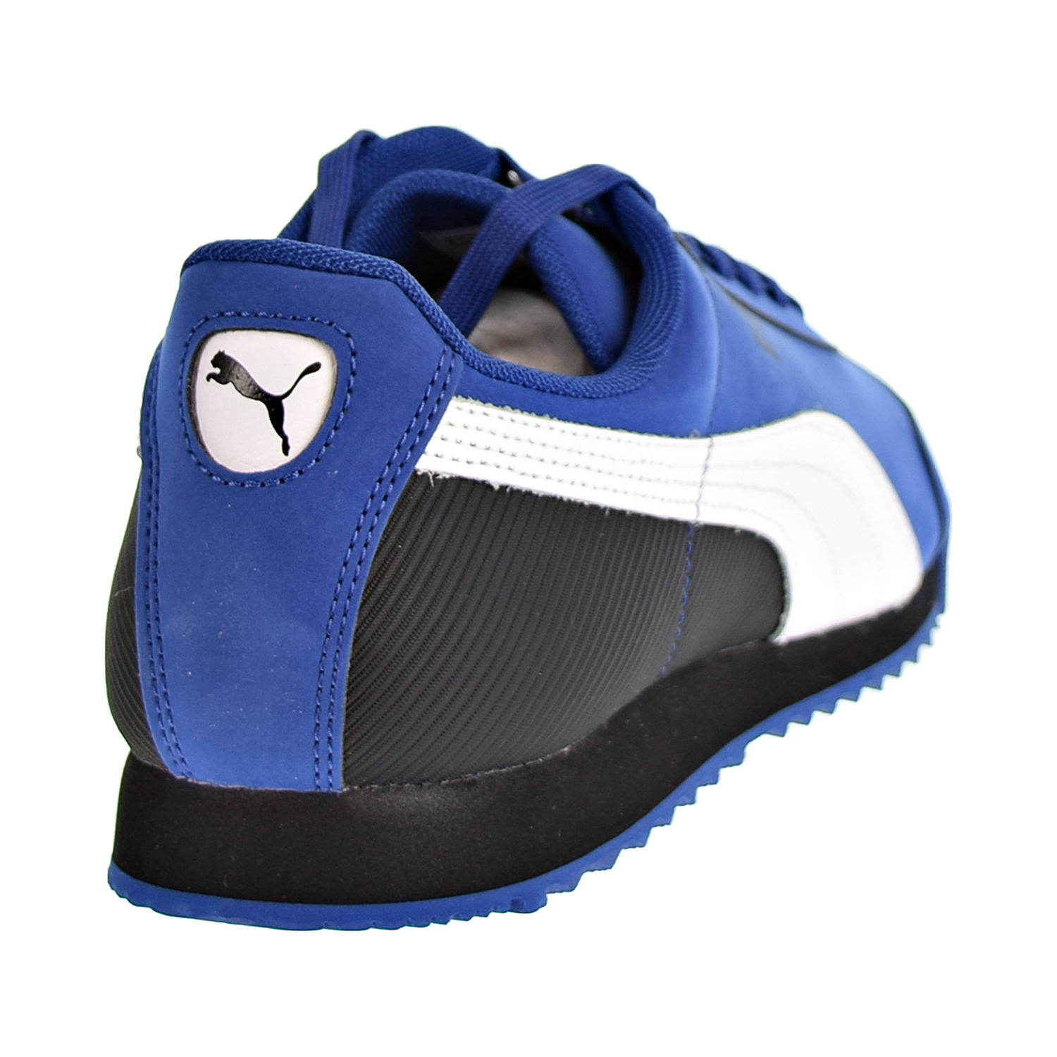 Puma Roma Retro Nubuck Men's Shoes Blue/ White/ Black 368266-01