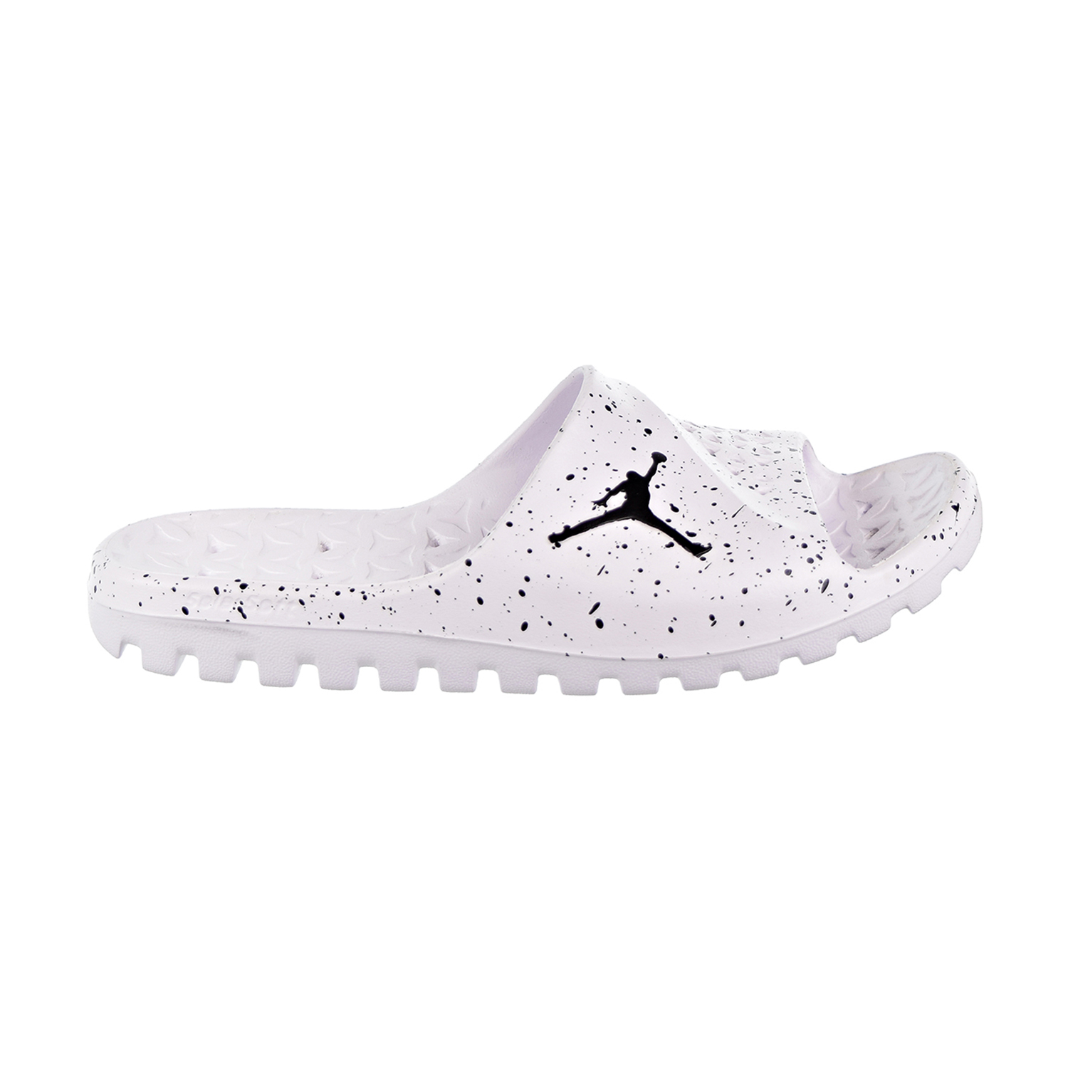 Nike Men\'s Jordan Super Fly Team Slide Black/White Air Jordan Super.Fly Team Slide  main image 4