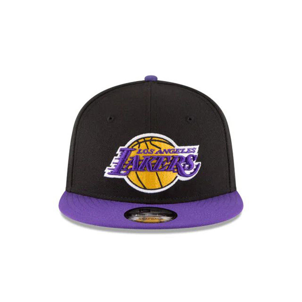 New Era Los Angeles Lakers 2tone 9fifty Snapback Cap Hat Black Purple 70353517