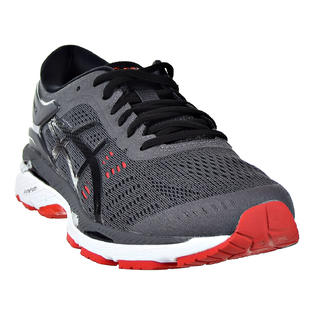 Asics Asics Gel Kayano 24 Men S Running Shoes Dark Grey Black Fiery Red T749n 9590 7 5 D M Us