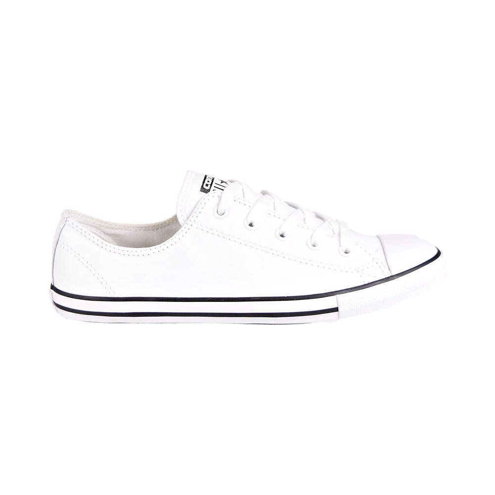 Lengthen Sincerity Adolescent Converse Chuck Taylor All Star Dainty Ox Women's Shoes White 537108c