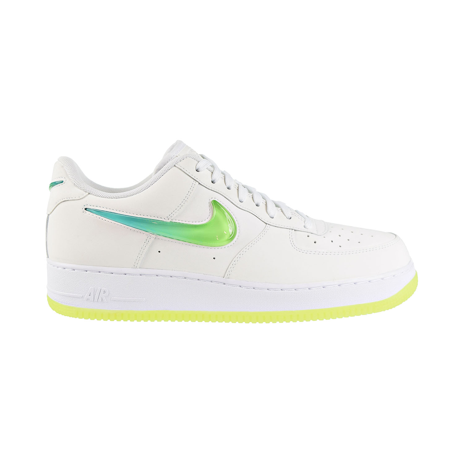 Nike air force tennis shoes Air Force 1 '07 Premium 2 Mens Shoes White/Volt/Hyper Jade