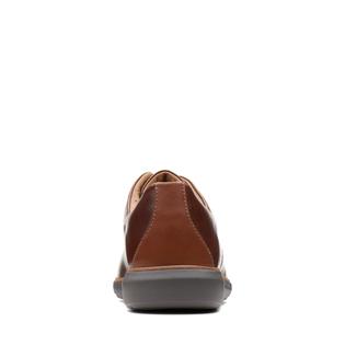 Clarks Un Voyage Plain Mens Shoes Rich Mahogany 26136931