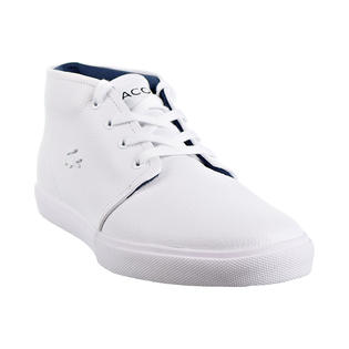 Lacoste asparta leather mid sneaker Clearance