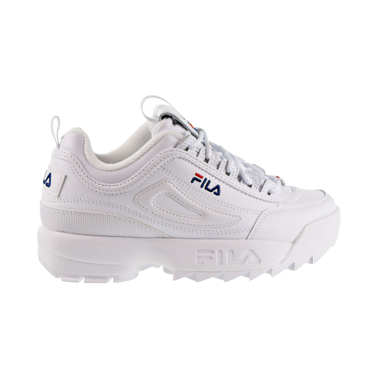 Fila Disrupter 2 Premium Womens Shoes White/Fila Navy/Fila Red 5fm00002-125