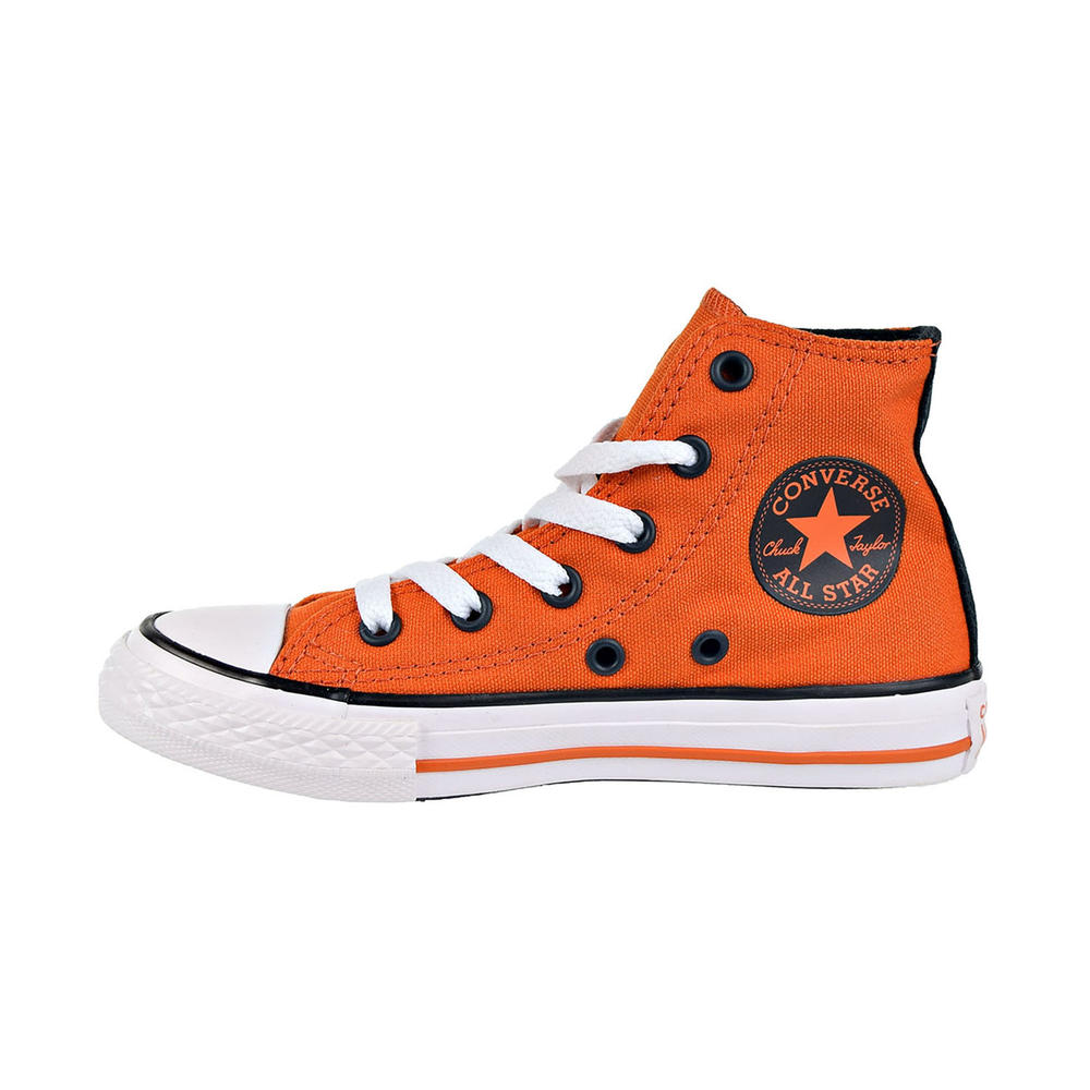 Converse Chuck Taylor All Star Hi Kids' Shoes Campfire Orange/Black/White  661855f
