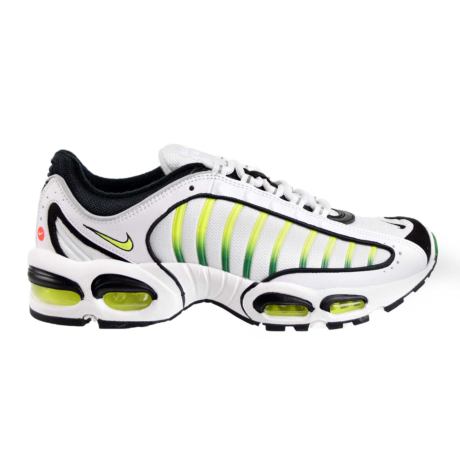 Several cure Rudely Nike Air Max Tailwind IV Mens Shoes White/Volt/Black/Aloe Verde aq2567-100