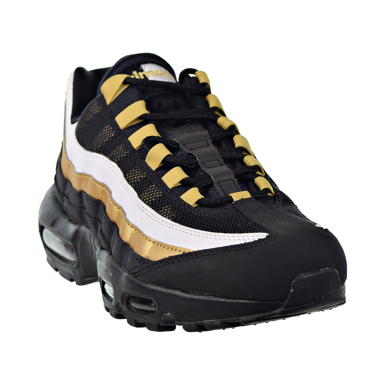 Nike Air Max 95 OG Mens Shoes Black/Metalic Gold at2865-002