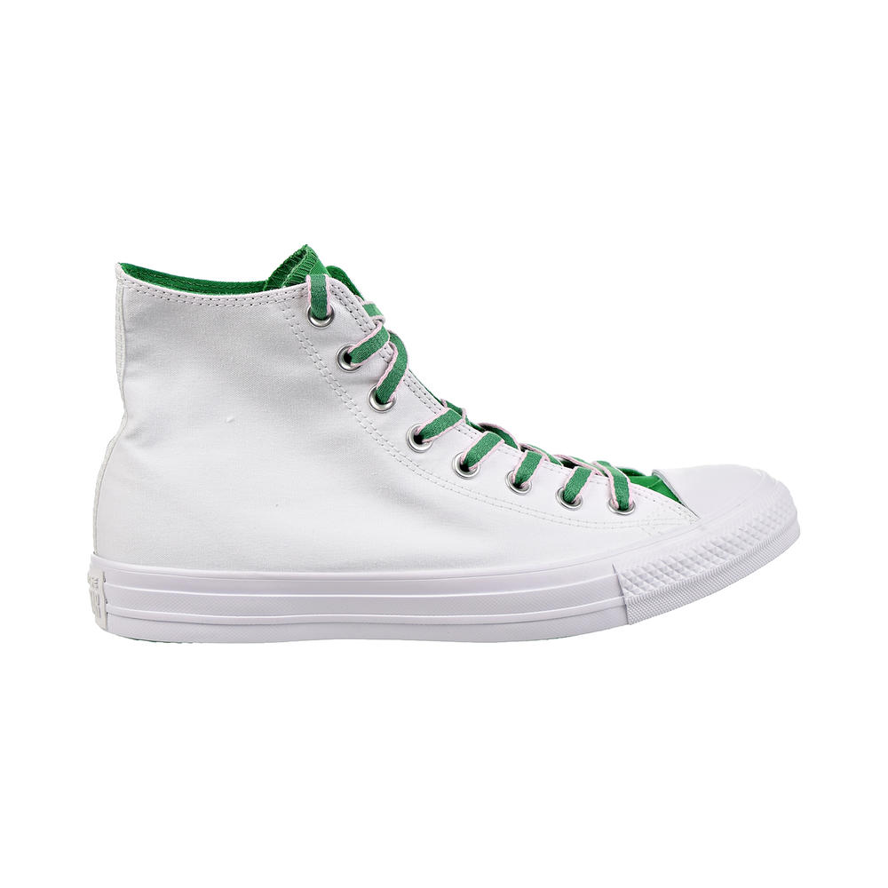 Converse Chuck Taylor All Star Hi Men's Shoes White/Green/Cherry Blossom 160465c (4.5 M US)
