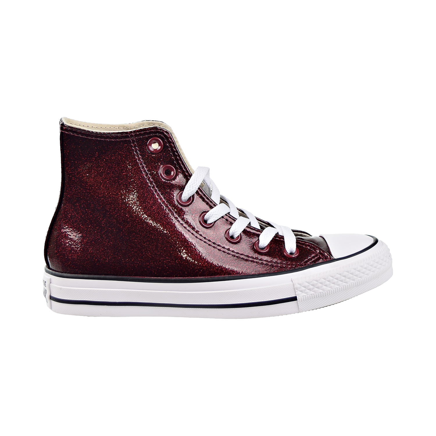 Converse Chuck Taylor All Star HI Women's Shoes Dark Burgundy/White/Black  562480c