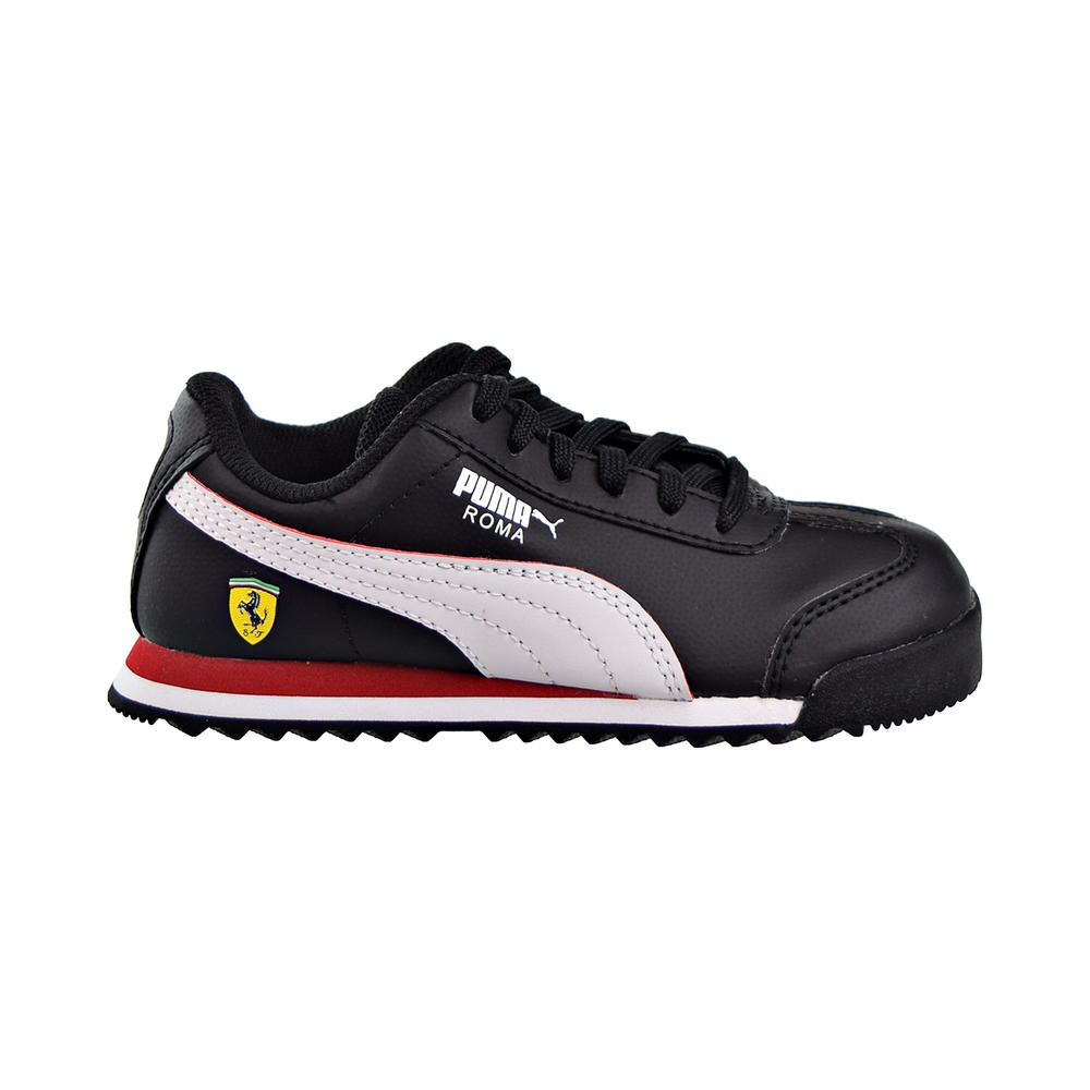 Puma Scuderia Ferrari Roma PS Little Kids' Shoes Black/White/Rosso Corsa 365235-07