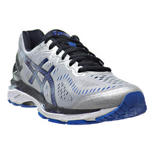 Asics Gel Kayano 23 Men S Shoes Silver Imperial Black T646n 9345 Asics Gel Kayano 23 Men S Shoes Silver Imperial Black T646n 9345