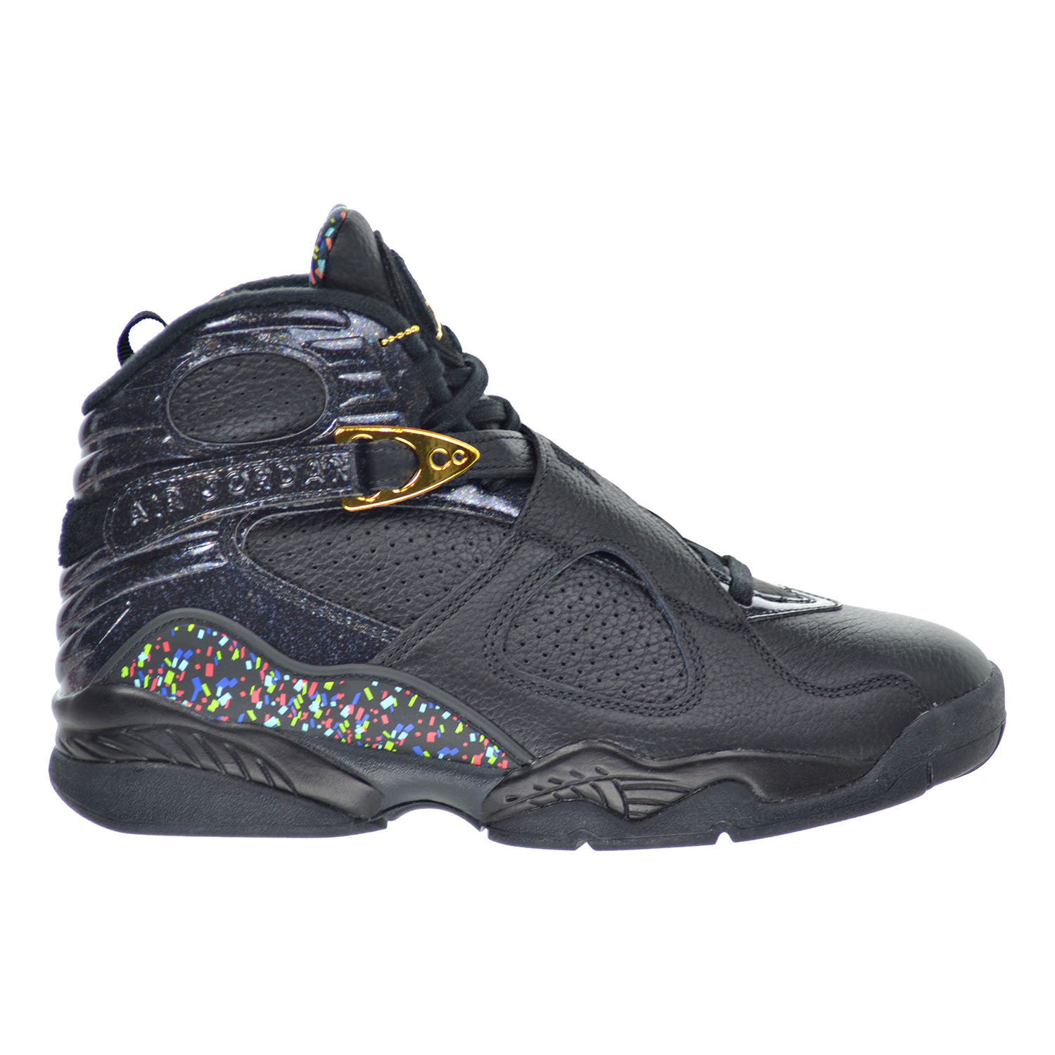 Michael Jordan Air Jordan 8 Retro Cigar & Champagne Men's Shoes Black/Gold/Anthracite 832821-004