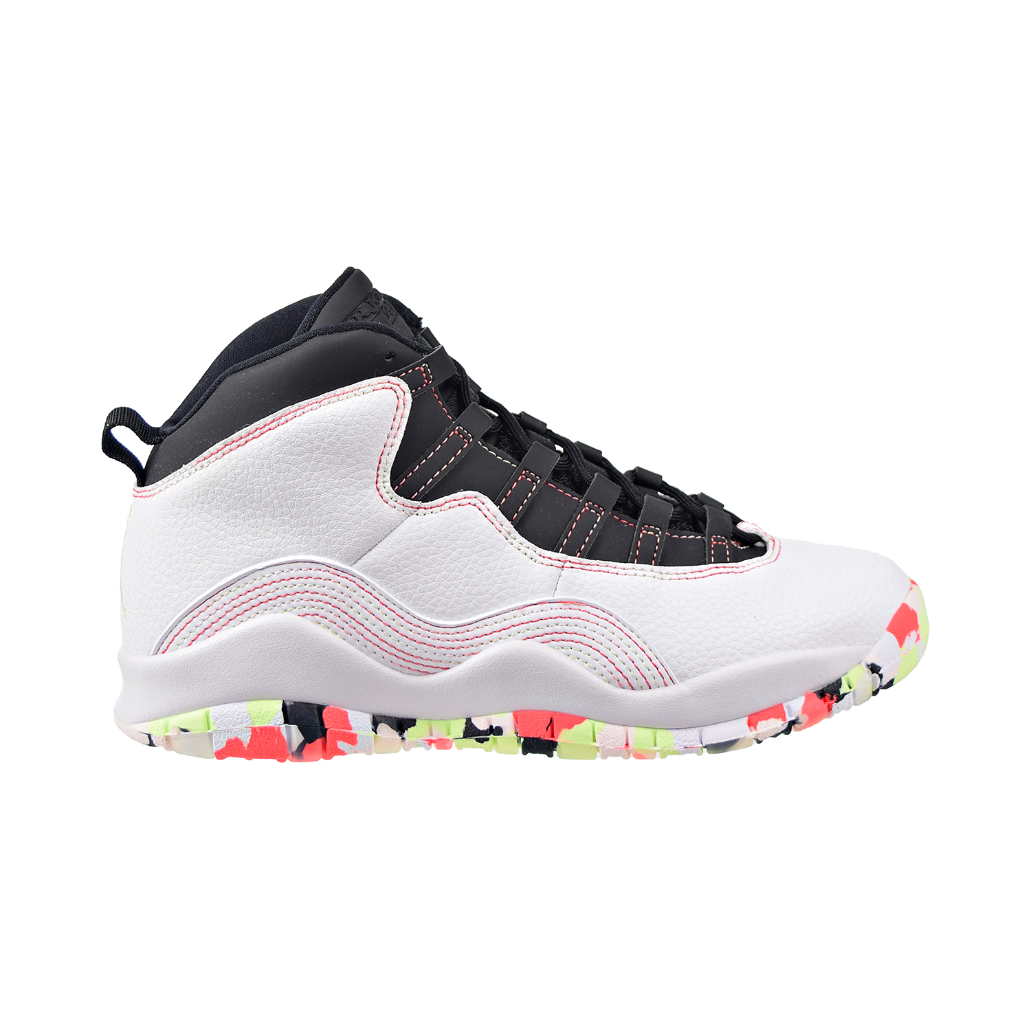 Jordan 10 white barely volt black clearance