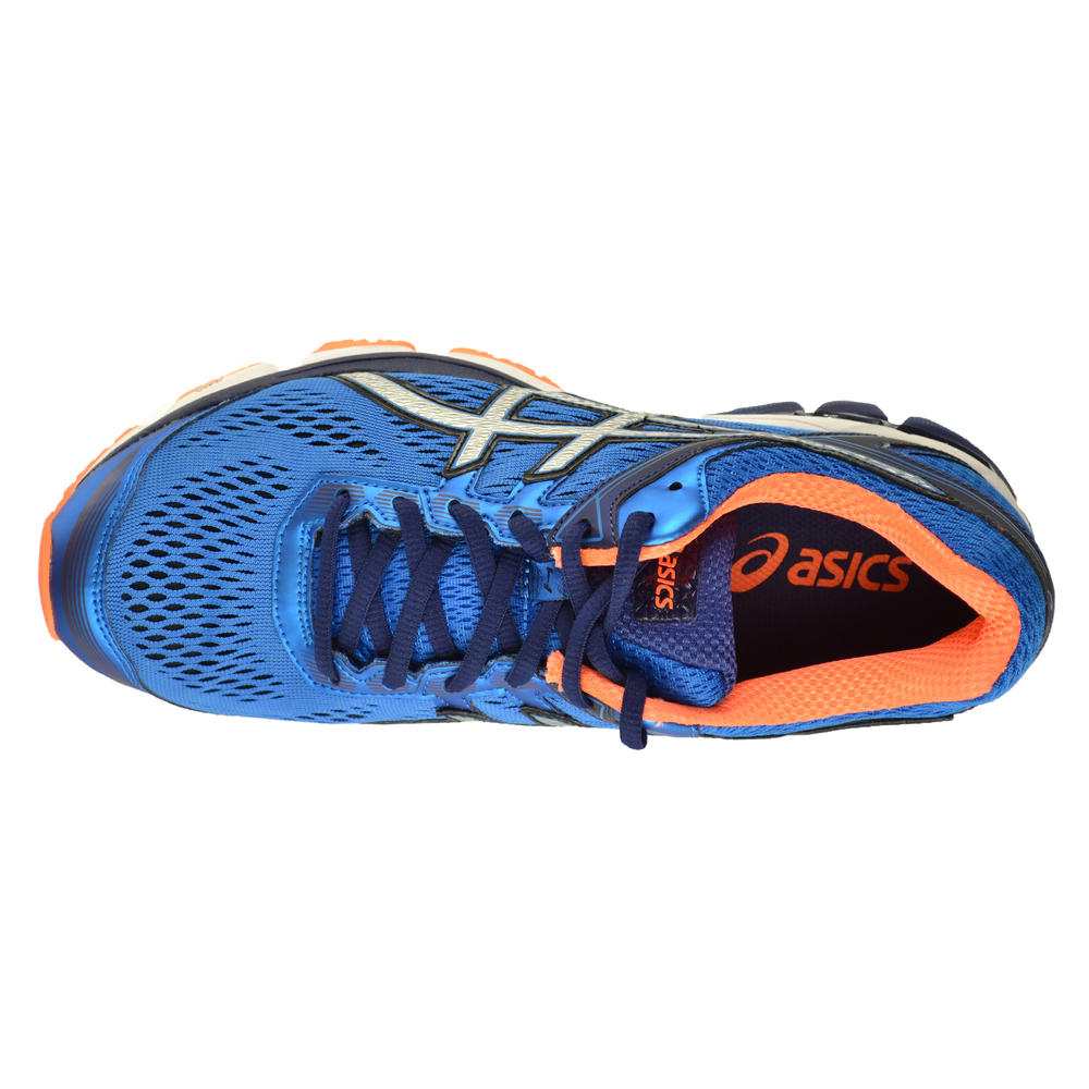 Asics Gt 1000 4 Men S Running Shoes Electric Blue Silver Flash Orange T5a2n 3993 Asics Gt 1000 4 Men S Running Shoes Electric Blue Silver Flash Orange T5a2n 3993