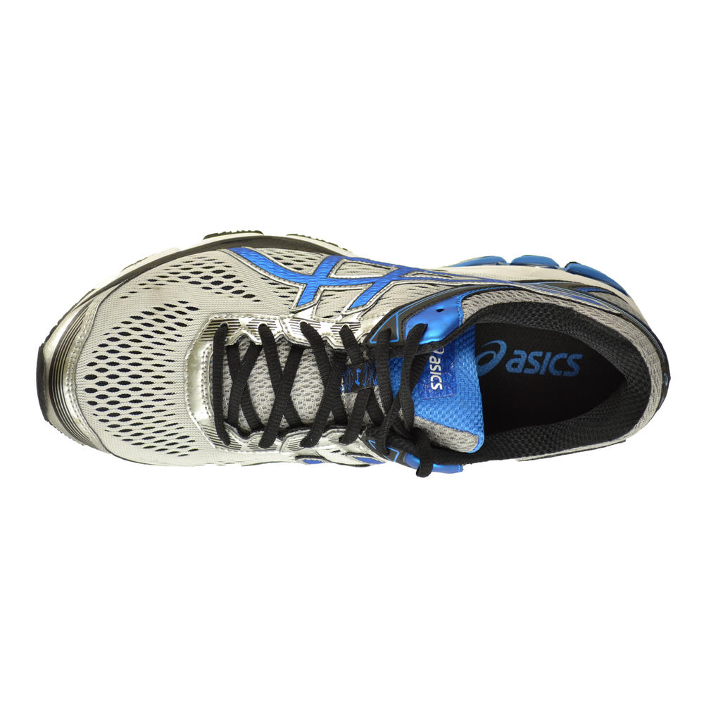 analogie Doorbraak beven ASICS Asics GT-1000 4 Men's Running Shoes Silver/Electric Blue/Black  t5a2n-9339