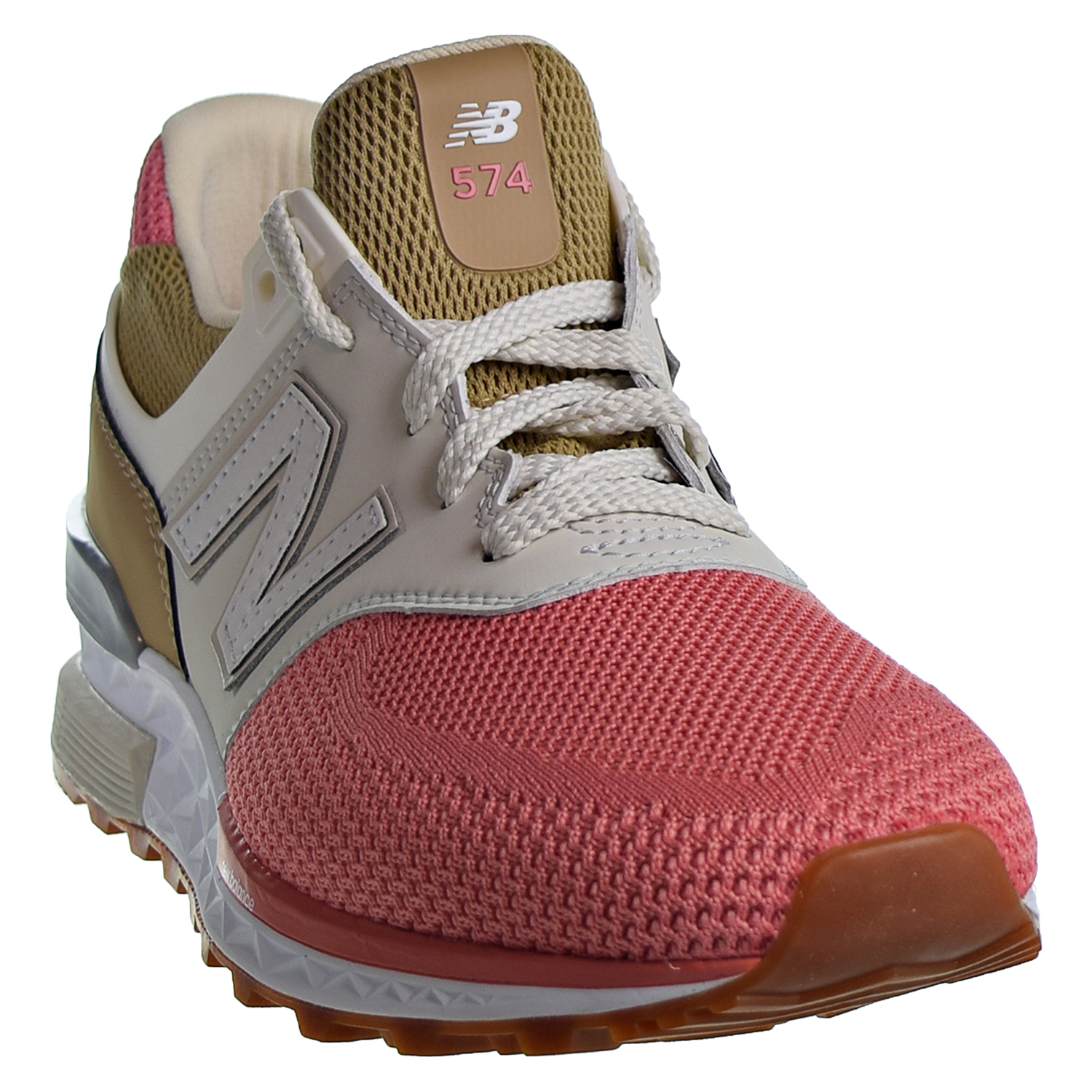New Balance 574 Sport Men's Shoes Peach/Tan/White ms574-ekf