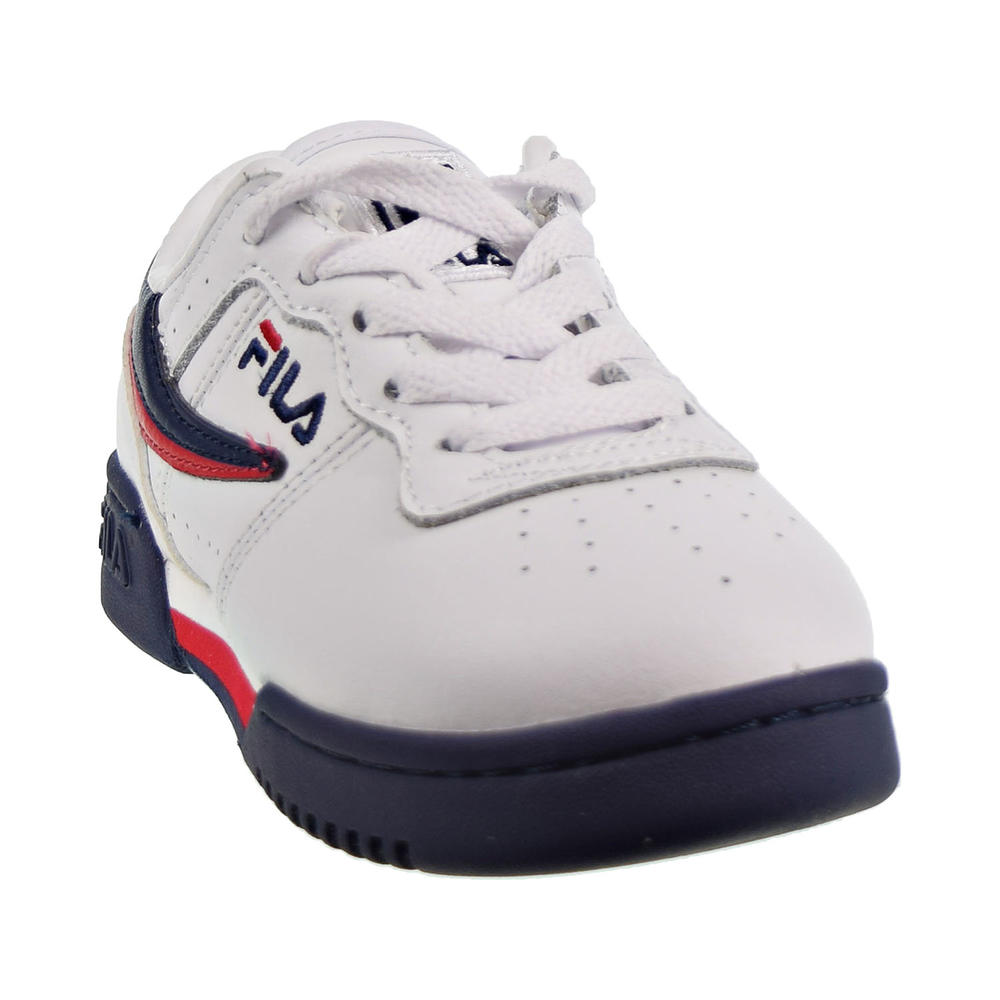 Fila Original Fitness Big/Little Kids' Shoes White/Navy/Red 3vf80105-150