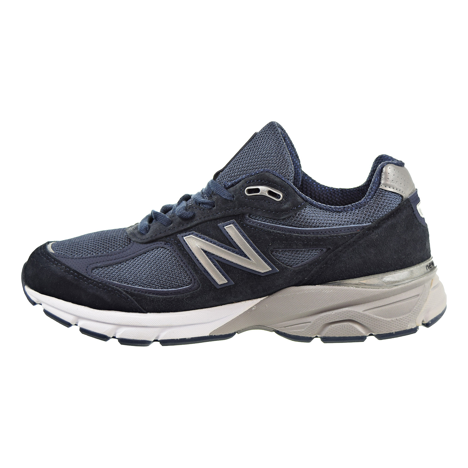 New Balance 990v4 Men's Running Stability Shoes Navy / Silver Made in ...