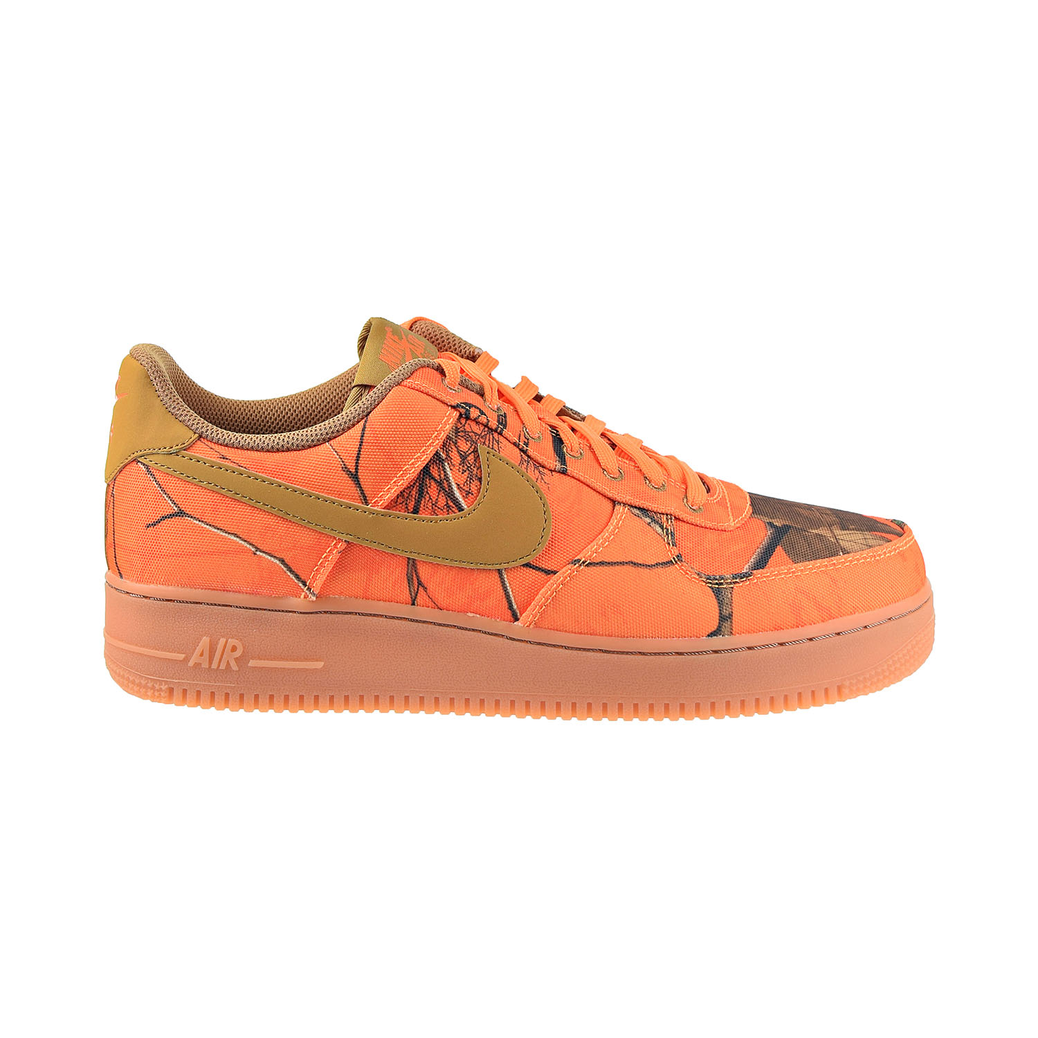 Nike Air Force 1 '07 LV8 3 Men's Shoes Orange Blaze-Wheat ao2441-800