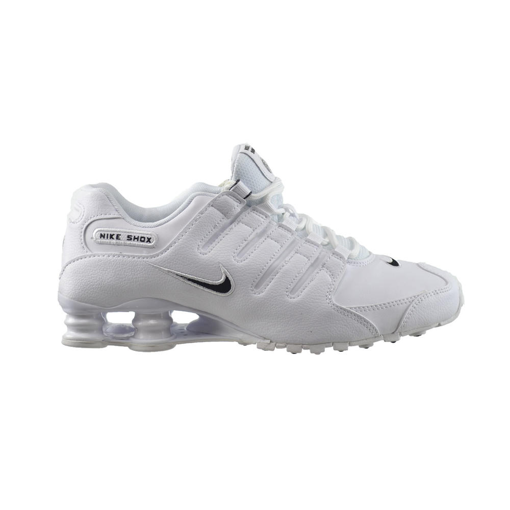 Nike Shox NZ EU Men's Shoes White/Black-White 501524-106 (8 D(M) US)