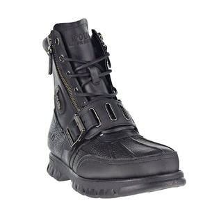 Polo Ralph Lauren Andres III Men's Boots Black 812527239-001 (7 M US)