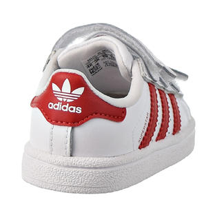 Overredend Knorretje Raad Adidas Superstar CF I Toddler Shoes Footwear White/Scarlet Red/Scarlet Red  cg6639