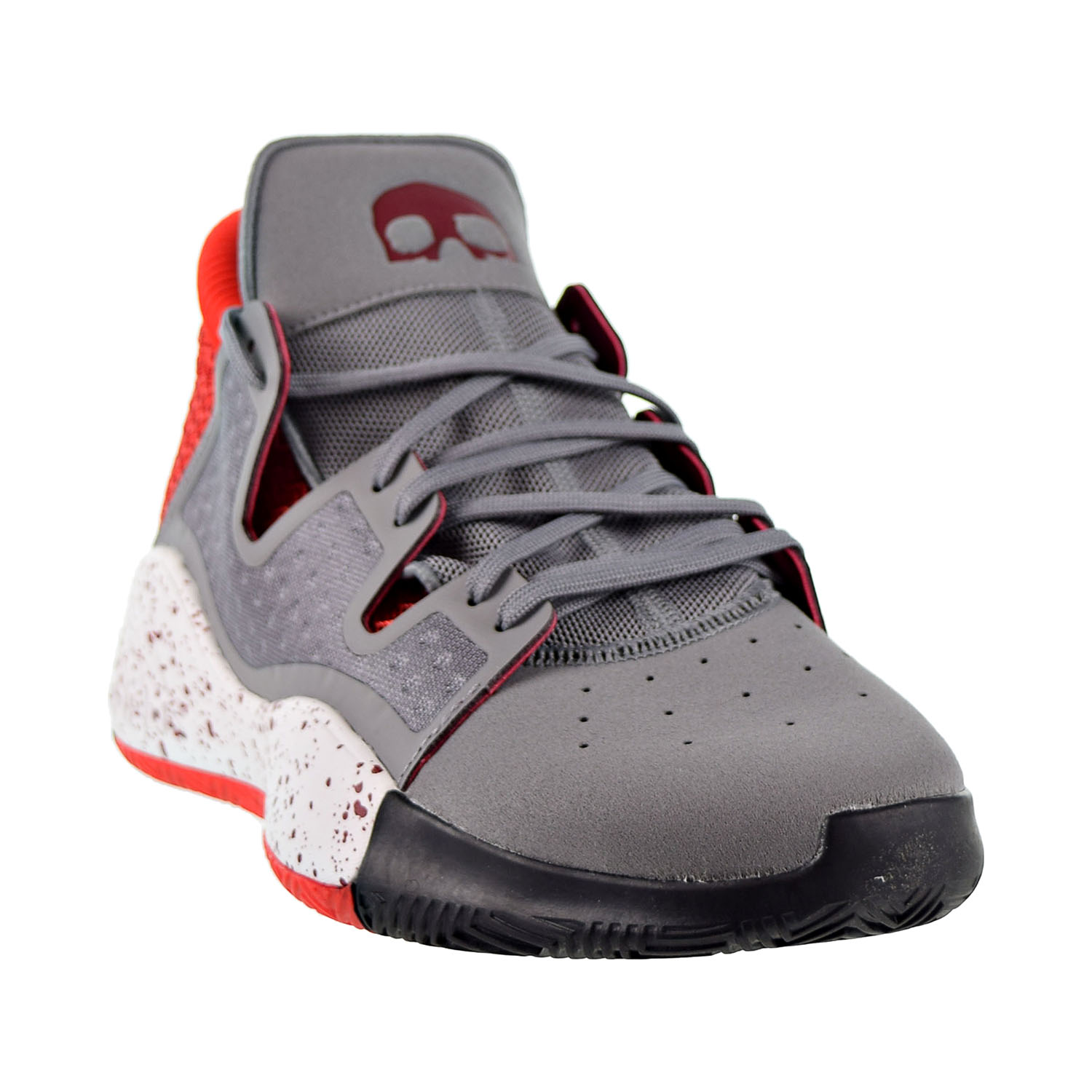 Adidas Pro Vision Men S Basketball Shoes Grey Three Collegiate