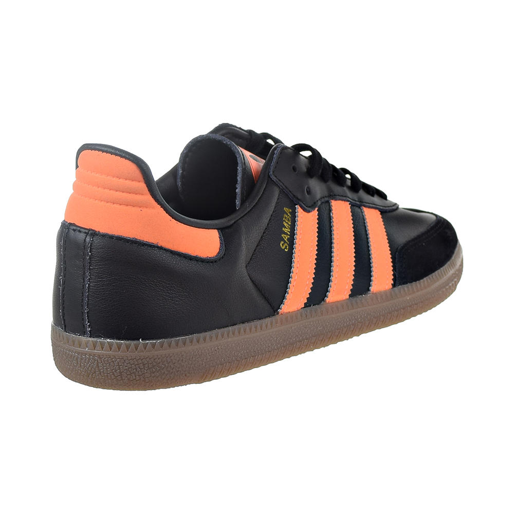 Beperken Bestuiven sigaar Adidas Samba OG Men's Shoes Core Black-Hi-Res Orange-Gold Metallic b75804
