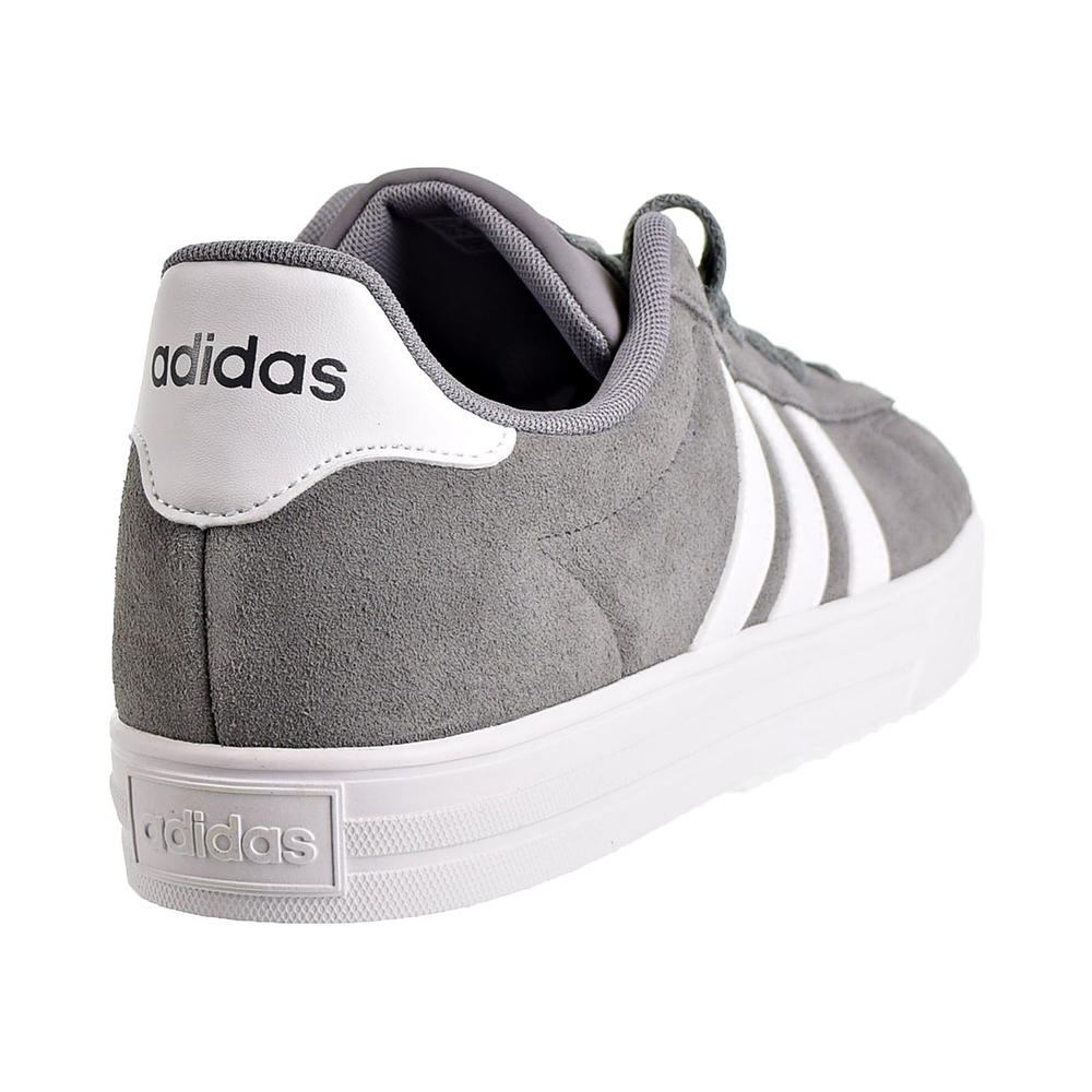 Adidas Daily 2.0 Suede Mens Shoes Grey Three-Footwear White db0156
