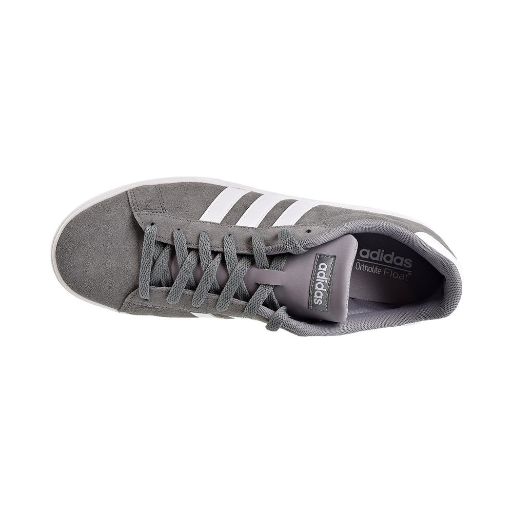Adidas Daily 2.0 Suede Mens Shoes Grey Three-Footwear White db0156