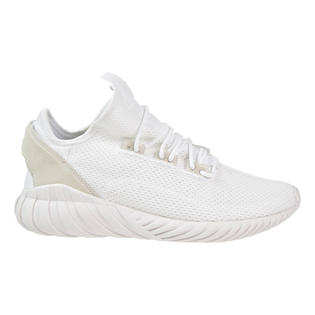 Adidas tubular doom sock shoes in white Clearance