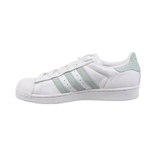 Adidas Superstar Womens Shoes Footwear White Ash Green Silver Metallic B Adidas Superstar Womens Shoes Footwear White Ash Green Silver Metallic B