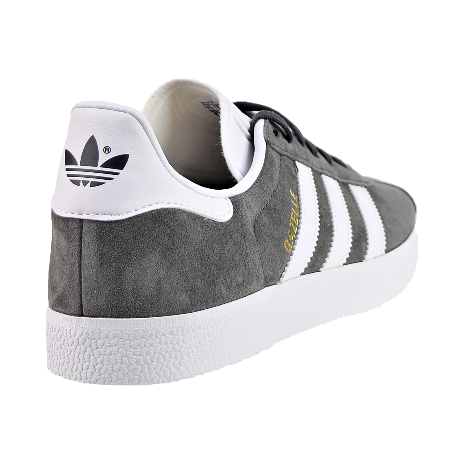 discord Strawberry Issue Adidas Gazelle Mens Shoes Solid Grey-White-Gold Metallic bb5480