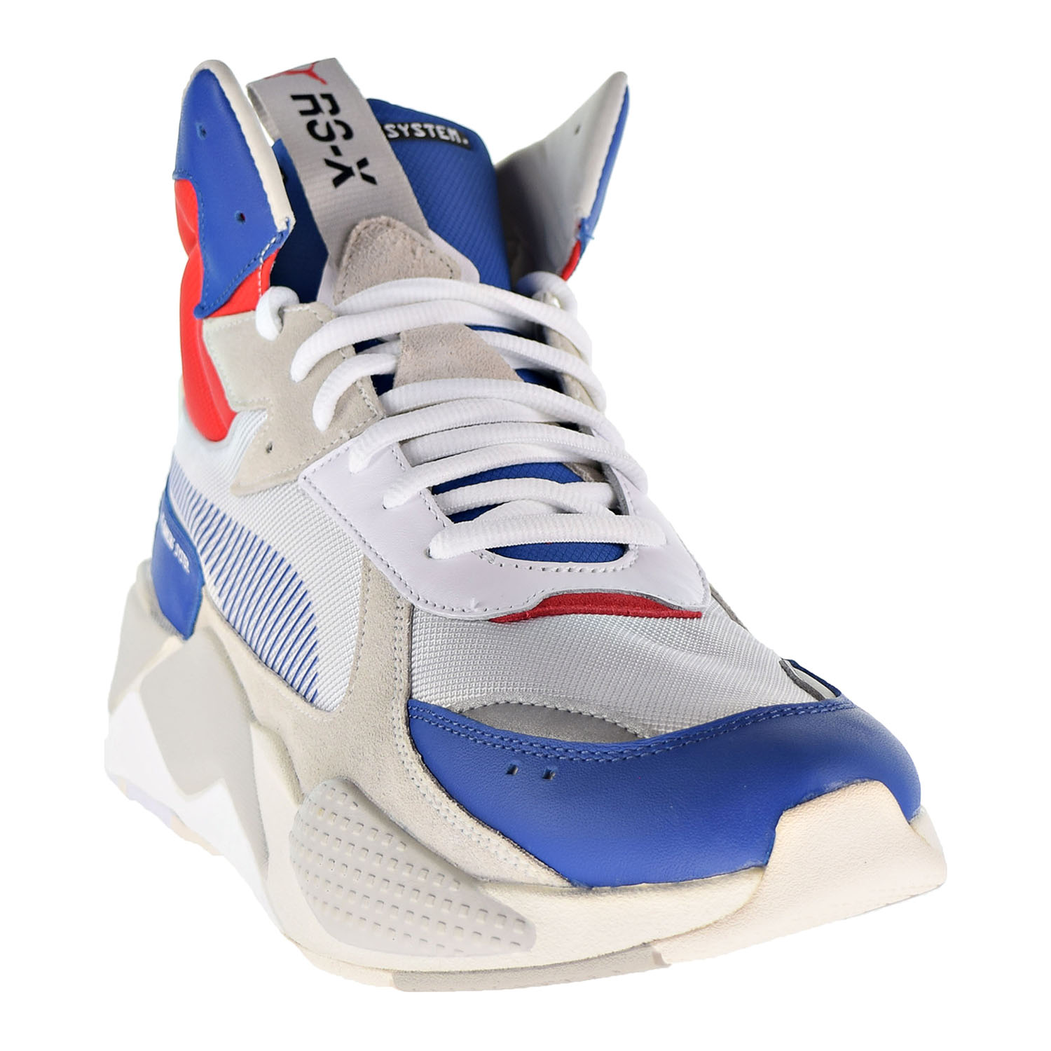 Drill Architecture nose Puma RS-X Midtop Utility Men's Shoes Galaxy Blue-Puma White 369821-02