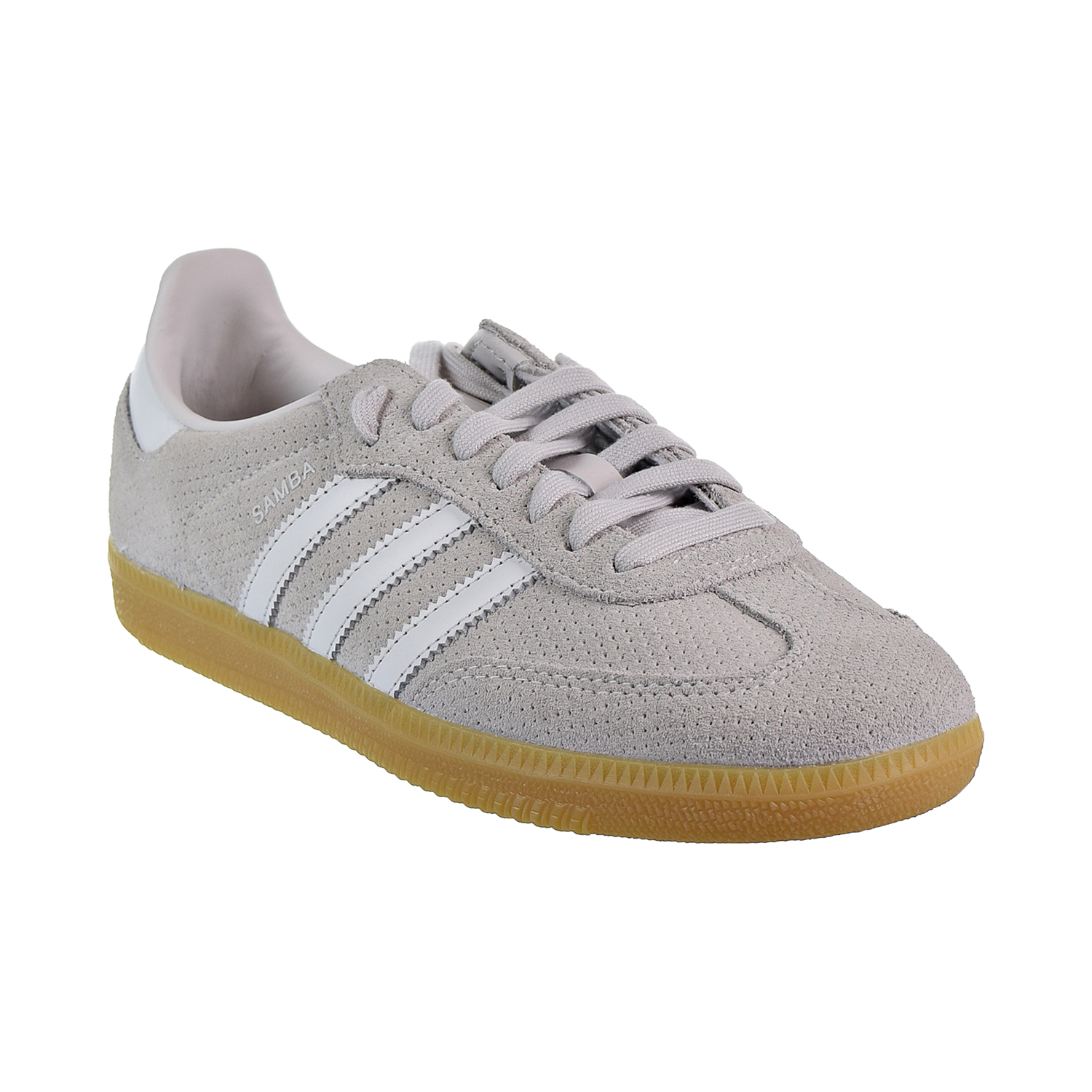 Adidas Samba OG Women's Shoes Grey-Grey-Crystal White b44698 grey adidas samba super trainers